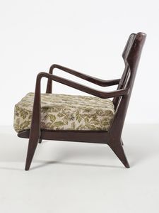 PONTI GIO (1891 - 1979) : Poltrona mod. 516 per Cassina, Meda  - Asta Asta 494 | DESIGN E ARTI DECORATIVE DEL NOVECENTO Online - Associazione Nazionale - Case d'Asta italiane