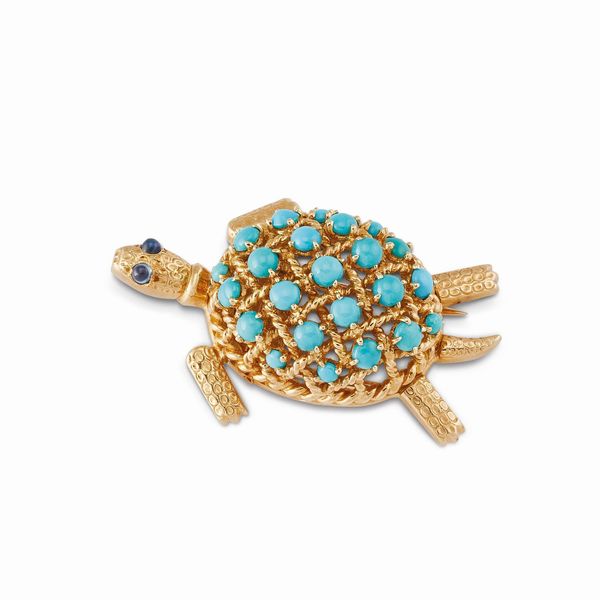CARTIER SPILLA TARTARUGA  - Asta GIOIELLI - Associazione Nazionale - Case d'Asta italiane