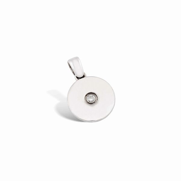 CARTIER PENDENTE CON DIAMANTE  - Asta GIOIELLI - Associazione Nazionale - Case d'Asta italiane