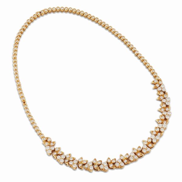 COLLANA CON DIAMANTI  - Asta GIOIELLI - Associazione Nazionale - Case d'Asta italiane