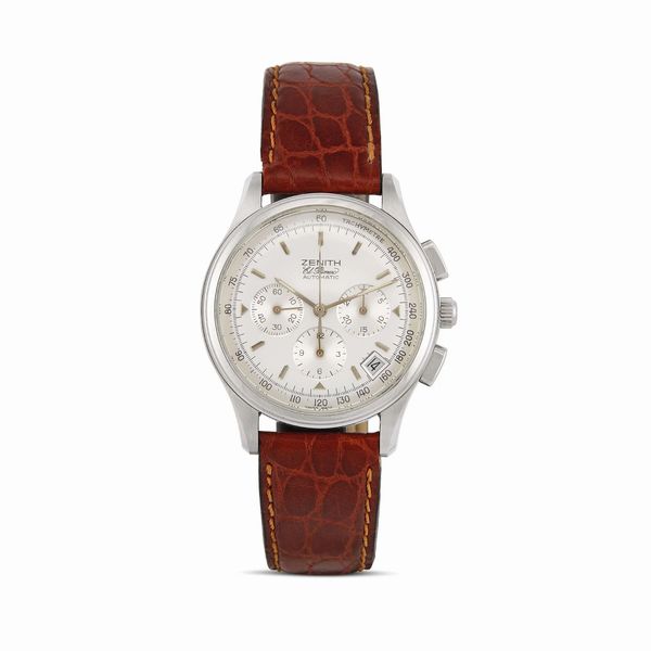 ZENITH : ZENITH EL PRIMERO REF. 90/01-0500400  - Asta OROLOGI - Associazione Nazionale - Case d'Asta italiane