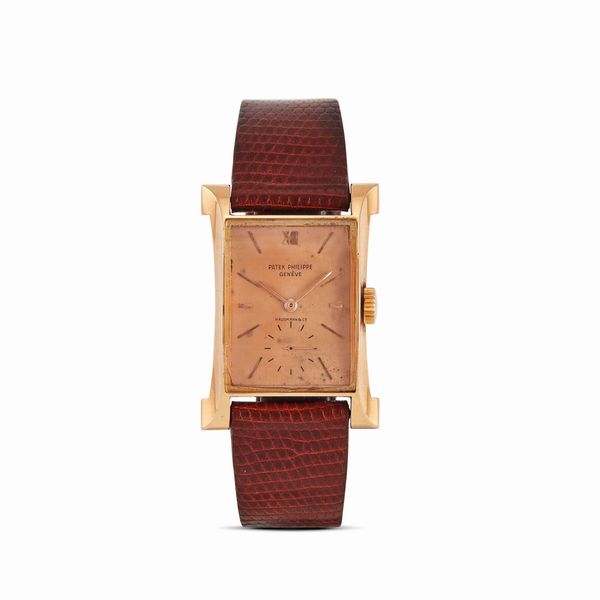 PATEK PHILIPPE : PATEK PHILIPPE HAUSMANN & CO. REF. 2441 "EIFFEL TOWER" ANNO 1954  - Asta OROLOGI - Associazione Nazionale - Case d'Asta italiane