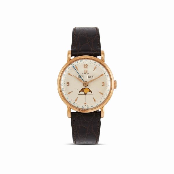 OMEGA : OMEGA 'COSMIC' REF. 2473 CALENDARIO E FASI LUNARI  - Asta OROLOGI - Associazione Nazionale - Case d'Asta italiane