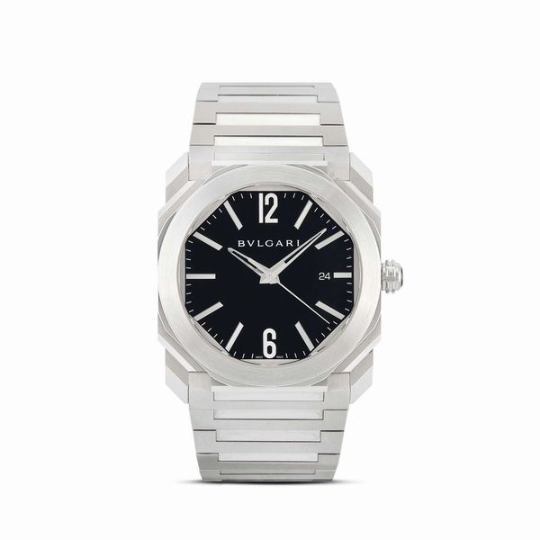 bulgari : BULGARI OCTO REF. BGO 41 S ANNO 2015  - Asta OROLOGI - Associazione Nazionale - Case d'Asta italiane