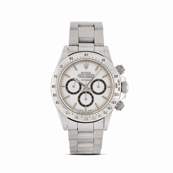 ROLEX : ROLEX DAYTONA REF. 16520 'FLOATING DIAL' N. R7829XX ANNO 1987  - Asta OROLOGI - Associazione Nazionale - Case d'Asta italiane