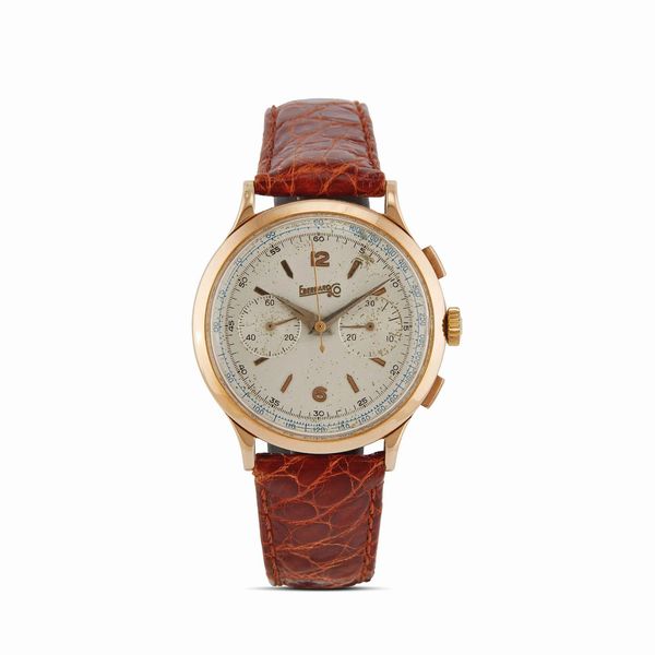 Eberhard : EBERHARD EXTRA-FORT CRONOGRAFO REF. 14007  - Asta OROLOGI - Associazione Nazionale - Case d'Asta italiane