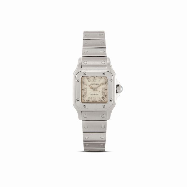 CARTIER : CARTIER SANTOS GALBEE ACCIAIO LADY MISURA PICCOLA  - Asta OROLOGI - Associazione Nazionale - Case d'Asta italiane