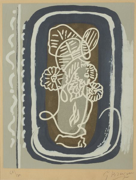 BRAQUE GEORGES (1882 - 1963) : DA SI JE MOURAIS LA' BAS SERIES: BOUQUET. FLEURS BLANCHES  - Asta Asta 496 | GRAFICA MODERNA, FOTOGRAFIA E MULTIPLI D'AUTORE Online - Associazione Nazionale - Case d'Asta italiane