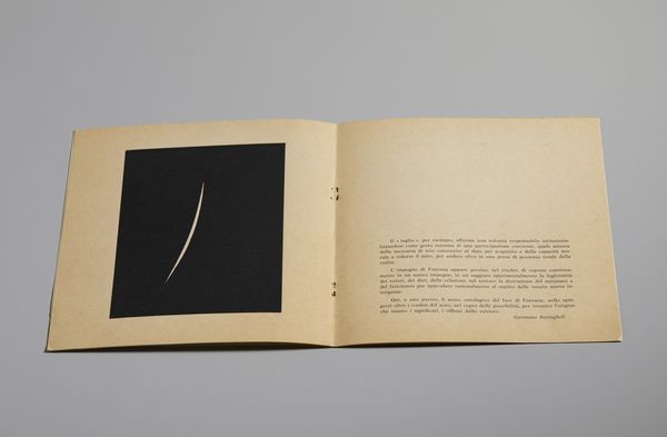 FONTANA LUCIO (1899 - 1968) : LA POLENA (CATALOGO MOSTRA), 1964  - Asta Asta 496 | GRAFICA MODERNA, FOTOGRAFIA E MULTIPLI D'AUTORE Online - Associazione Nazionale - Case d'Asta italiane