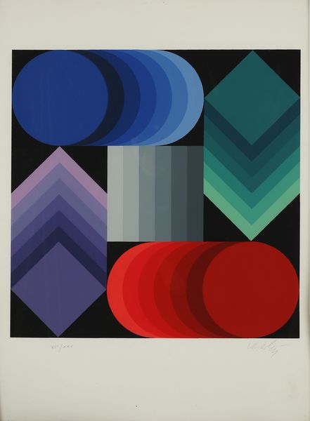 VASARELY VICTOR (1906 - 1997) : STRI-DIO  - Asta Asta 496 | GRAFICA MODERNA, FOTOGRAFIA E MULTIPLI D'AUTORE Online - Associazione Nazionale - Case d'Asta italiane