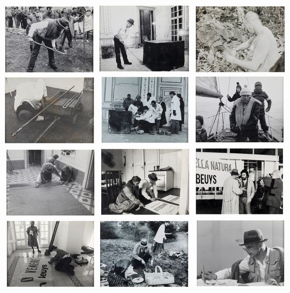 BEUYS JOSEPH (1921 - 1986) : LOTTO COMPOSTO DA N.12 FOTOGRAFIE  - Asta Asta 496 | GRAFICA MODERNA, FOTOGRAFIA E MULTIPLI D'AUTORE Online - Associazione Nazionale - Case d'Asta italiane