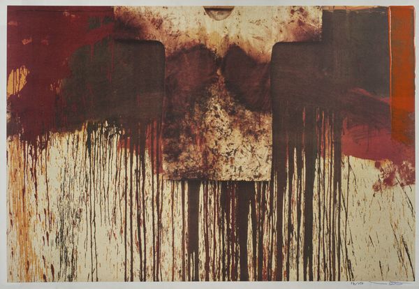 NITSCH HERMANN (1938 - 2022) : SENZA TITOLO (UBERMALTE BILD), 1991  - Asta Asta 496 | GRAFICA MODERNA, FOTOGRAFIA E MULTIPLI D'AUTORE Online - Associazione Nazionale - Case d'Asta italiane