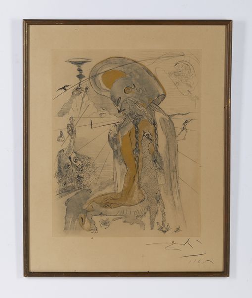 DALI' SALVADOR (1904 - 1989) : ATHENA (DALLA SERIE MYTHOLOGIE)  - Asta Asta 496 | GRAFICA MODERNA, FOTOGRAFIA E MULTIPLI D'AUTORE Online - Associazione Nazionale - Case d'Asta italiane