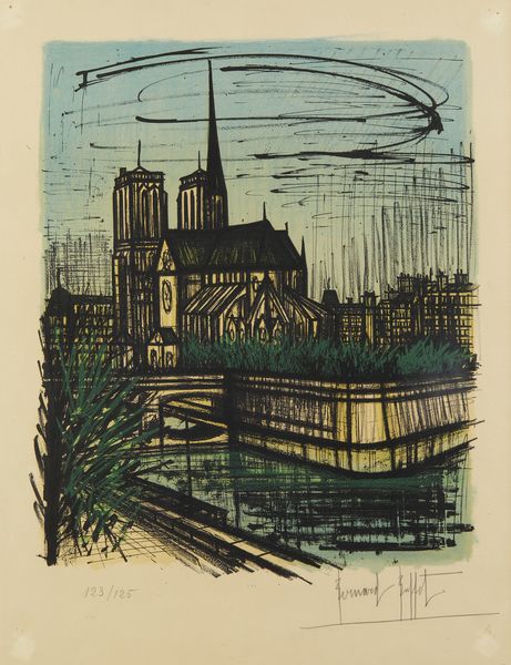 BUFFET BERNARD (1928 - 1999) : NOTRE DAME DE PARIS  - Asta Asta 496 | GRAFICA MODERNA, FOTOGRAFIA E MULTIPLI D'AUTORE Online - Associazione Nazionale - Case d'Asta italiane