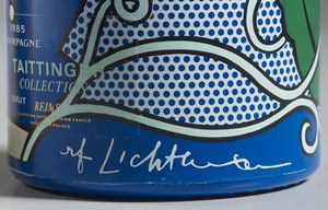 LICHTENSTEIN ROY (1923 - 1997) : ROY LICHTENSTEIN PER TAITTINGER COLLECTION  - Asta Asta 496 | GRAFICA MODERNA, FOTOGRAFIA E MULTIPLI D'AUTORE Online - Associazione Nazionale - Case d'Asta italiane