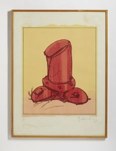 OLDENBURG CLAES THURE (1929 - 1997) : SOFT FIRE PLUG  - Asta Asta 496 | GRAFICA MODERNA, FOTOGRAFIA E MULTIPLI D'AUTORE Online - Associazione Nazionale - Case d'Asta italiane