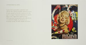 ROTELLA MIMMO (1918 - 2006) : MARILYN  - Asta Asta 496 | GRAFICA MODERNA, FOTOGRAFIA E MULTIPLI D'AUTORE Online - Associazione Nazionale - Case d'Asta italiane