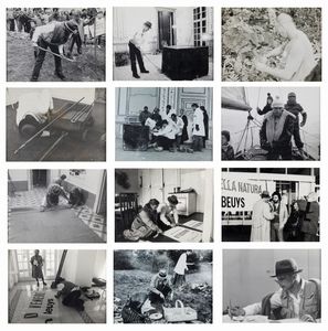 BEUYS JOSEPH (1921 - 1986) - LOTTO COMPOSTO DA N.12 FOTOGRAFIE