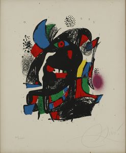 MIRO' JOAN (1893 - 1983) - DAL PORTFOLIO MIRO LITHOGRAPHIE IV