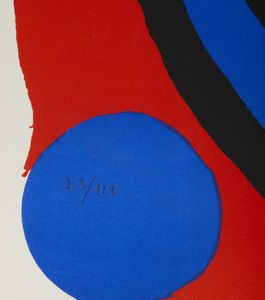 CALDER ALEXANDER (1898 - 1976) : GIRANDOLA  - Asta Asta 496 | GRAFICA MODERNA, FOTOGRAFIA E MULTIPLI D'AUTORE Online - Associazione Nazionale - Case d'Asta italiane