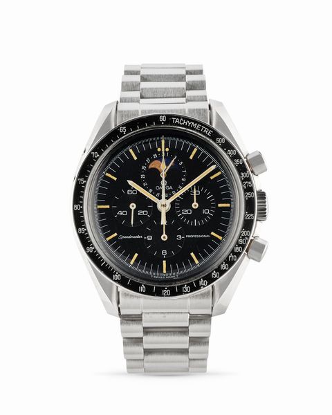 OMEGA : Speedmaster Fasi Lunari 145.0809  - Asta Orologi - Associazione Nazionale - Case d'Asta italiane