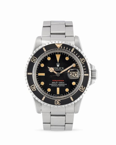 ROLEX : Submariner 1680 Scritta Rossa  - Asta Orologi - Associazione Nazionale - Case d'Asta italiane