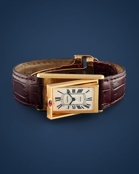 CARTIER : Tank Basculante CPCP  - Asta Orologi - Associazione Nazionale - Case d'Asta italiane