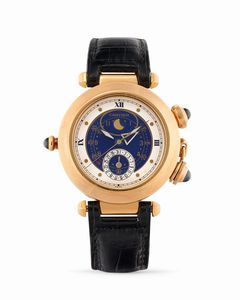 CARTIER - Pasha svegliarino e fasi lunari 30011