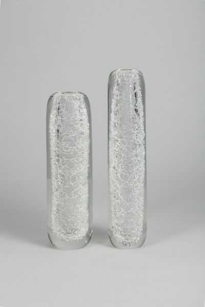 Alfredo  Barbini : Coppia di vasi  - Asta Design e Arti Decorative - Associazione Nazionale - Case d'Asta italiane