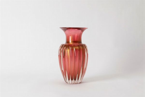 Archimede Seguso : Vaso  - Asta Design e Arti Decorative - Associazione Nazionale - Case d'Asta italiane