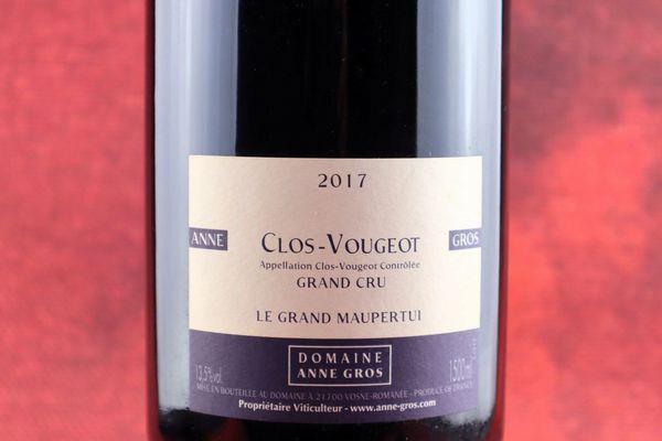 Clos de Vougeot Le Grand Maupertui Domaine Anne Gros 2017  - Asta Smartwine 2.0 | Christmas Edition - Associazione Nazionale - Case d'Asta italiane