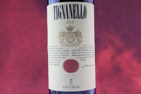 Tignanello Antinori 2014  - Asta Smartwine 2.0 | Christmas Edition - Associazione Nazionale - Case d'Asta italiane