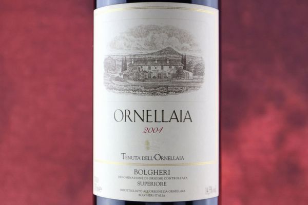 Ornellaia 2004  - Asta Smartwine 2.0 | Christmas Edition - Associazione Nazionale - Case d'Asta italiane