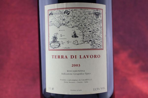 Terra di Lavoro Galardi 2003  - Asta Smartwine 2.0 | Christmas Edition - Associazione Nazionale - Case d'Asta italiane