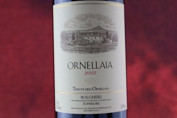 Ornellaia 2002  - Asta Smartwine 2.0 | Christmas Edition - Associazione Nazionale - Case d'Asta italiane