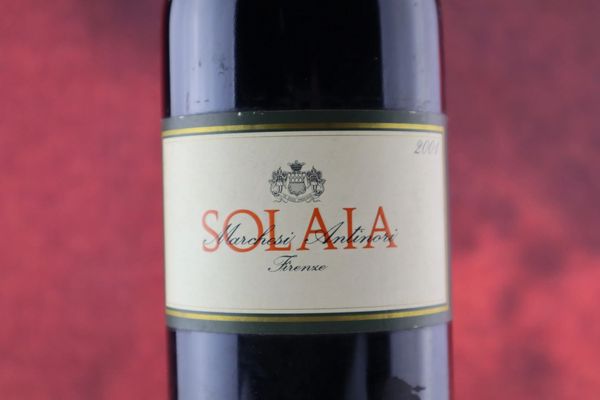 Solaia Antinori 2001  - Asta Smartwine 2.0 | Christmas Edition - Associazione Nazionale - Case d'Asta italiane