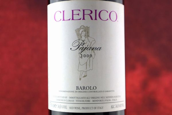 Barolo Pajana Domenico Clerico 2000  - Asta Smartwine 2.0 | Christmas Edition - Associazione Nazionale - Case d'Asta italiane