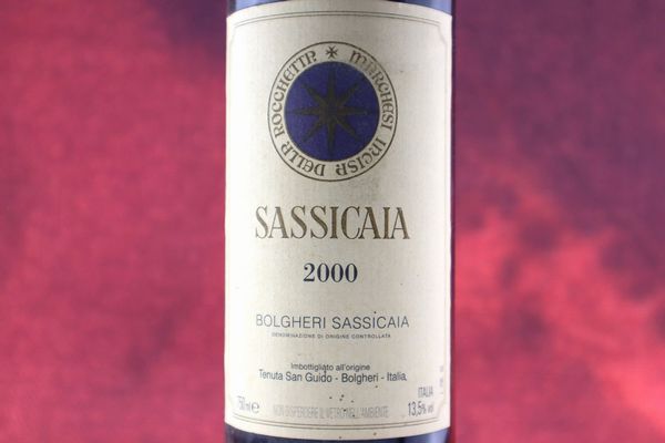 Sassicaia Tenuta San Guido 2000  - Asta Smartwine 2.0 | Christmas Edition - Associazione Nazionale - Case d'Asta italiane