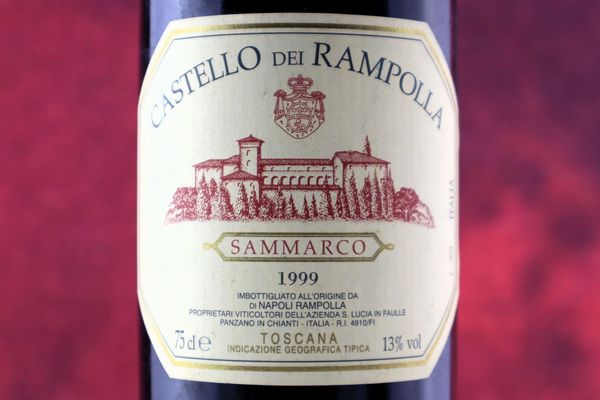 Sammarco Castello dei Rampolla 1999  - Asta Smartwine 2.0 | Christmas Edition - Associazione Nazionale - Case d'Asta italiane