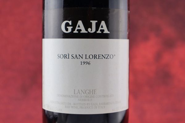 Sorì San Lorenzo Gaja 1996  - Asta Smartwine 2.0 | Christmas Edition - Associazione Nazionale - Case d'Asta italiane