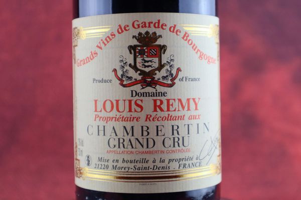 Chambertin Domaine Louis Remy 2005  - Asta Smartwine 2.0 | Christmas Edition - Associazione Nazionale - Case d'Asta italiane