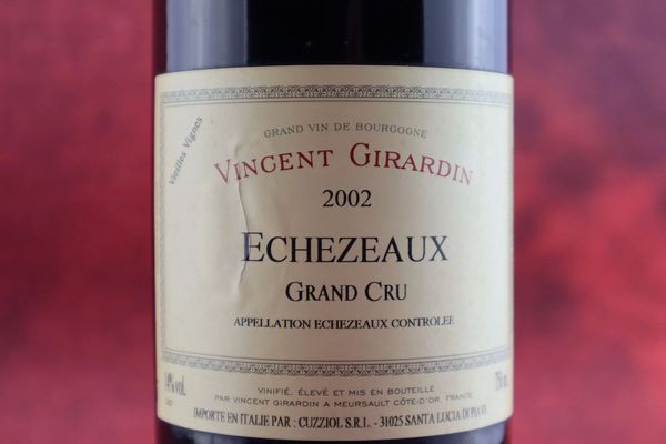 Echezeaux Vieilles Vignes Domaine Vincent Girardin 2002  - Asta Smartwine 2.0 | Christmas Edition - Associazione Nazionale - Case d'Asta italiane