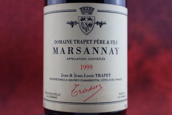 Marsannay Domaine Jean-Louis Trapet 1999  - Asta Smartwine 2.0 | Christmas Edition - Associazione Nazionale - Case d'Asta italiane