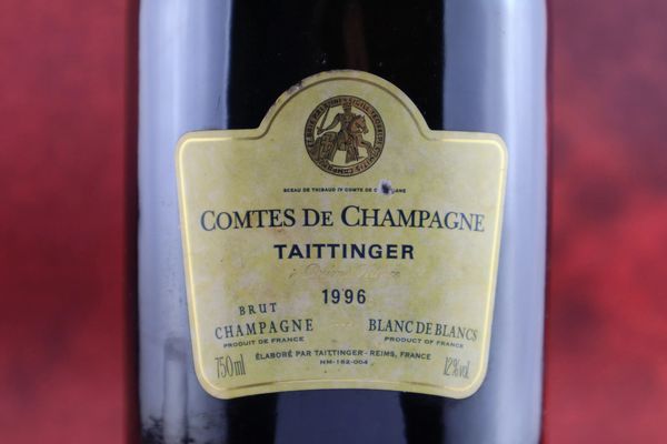 Taittinger Comtes de Champagne 1996  - Asta Smartwine 2.0 | Christmas Edition - Associazione Nazionale - Case d'Asta italiane