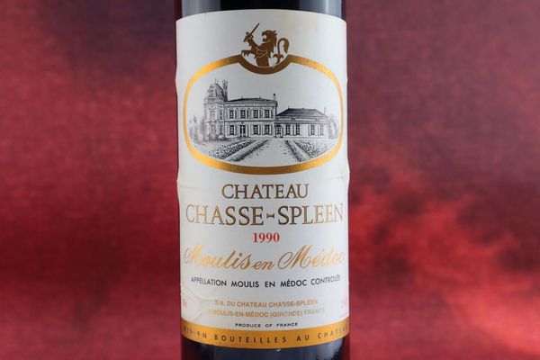 Château Chasse-Spleen 1990  - Asta Smartwine 2.0 | Christmas Edition - Associazione Nazionale - Case d'Asta italiane