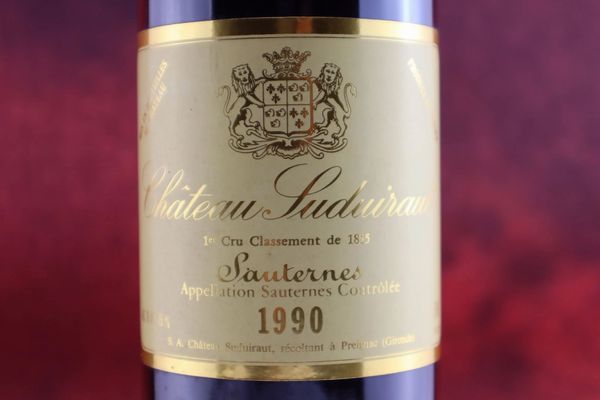 Château Suduiraut 1990  - Asta Smartwine 2.0 | Christmas Edition - Associazione Nazionale - Case d'Asta italiane