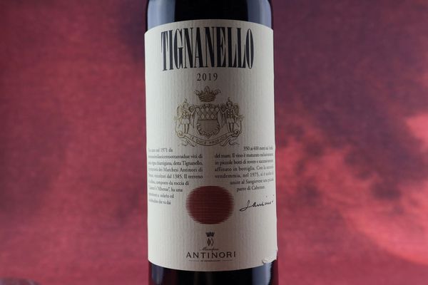 Tignanello Antinori 2019  - Asta Smartwine 2.0 | Christmas Edition - Associazione Nazionale - Case d'Asta italiane