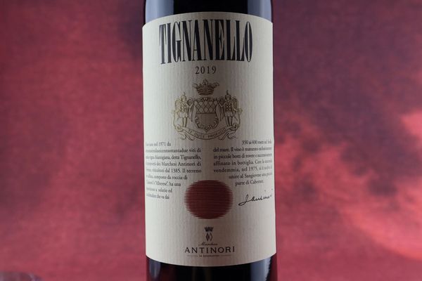 Tignanello Antinori 2019  - Asta Smartwine 2.0 | Christmas Edition - Associazione Nazionale - Case d'Asta italiane