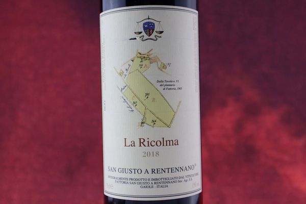 La Ricolma San Giusto a Rentennano 2018  - Asta Smartwine 2.0 | Christmas Edition - Associazione Nazionale - Case d'Asta italiane