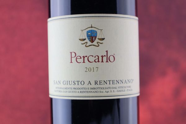 Percarlo San Giusto a Rentennano 2017  - Asta Smartwine 2.0 | Christmas Edition - Associazione Nazionale - Case d'Asta italiane